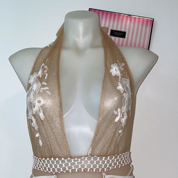 🔥NEW!! VICTORIA SECRET EMBROIDERED TEDDY - Picture 10 of 11